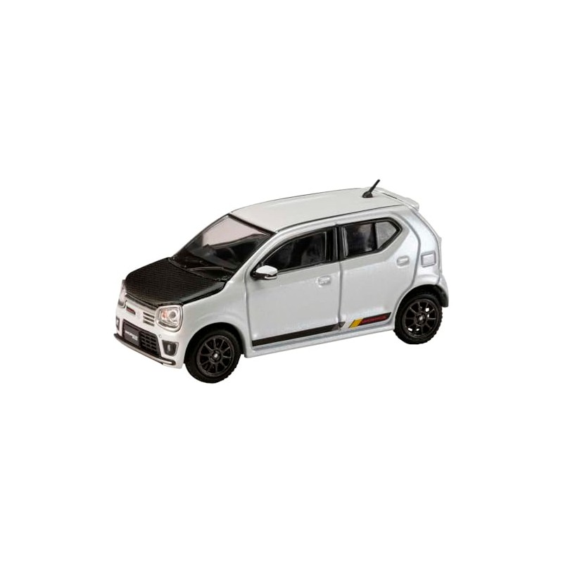 1/64 Suzuki Alto Works (HA36S) Carbon Hood Custom Version Pearl