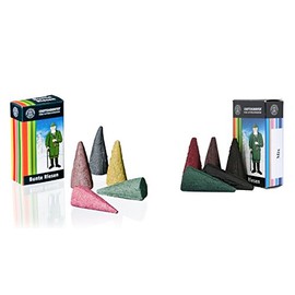 Original Crottendorfer Räucherkerzen - Giant 5 Pieces - Size XL - Set of 2 - Colourful Mix and Mix - Made in Germany