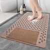 Mofonky Shower Mat Non Slip: 35.4" x 23.6" Large PVC