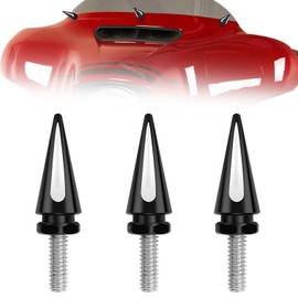 AILMOTO Fairing Bolts, Motorcycle Windshield Screws, Windshield Bolts Compatible for Harley Davidson Street Glide Electra Glide Classic Ultra Limited FLHX FLHTCUTG 1996-2013