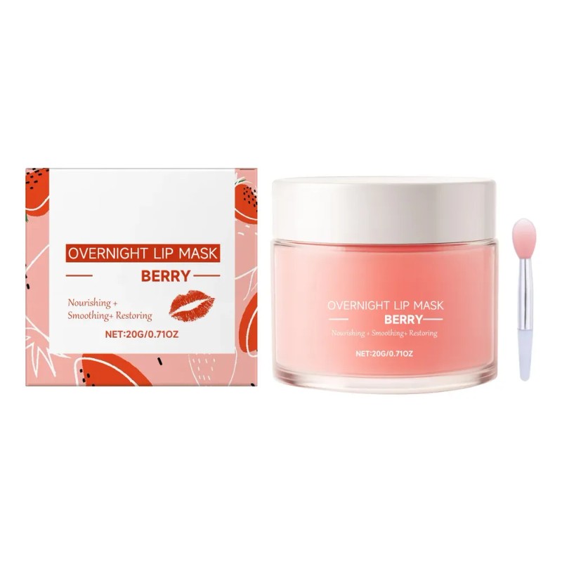 Mascarilla Labial Very Berry, Nutritiva, Suavizante Y Restau