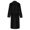 Ben Sherman Randol Men's Fleece Bath Robe, black
