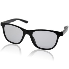 Eight Tokyo IRUV1000-8-6 Men's Sports Sunglasses, Blue Light Reduction, For Driving, UV Protection, black/light smoke