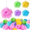 Unbranded 18 Pcs Bulk Bath Shower Puff Sponges Loofah Mesh