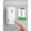 DURNERGY 9V Batteries 12 Pack, 10-Year Shelf Life, 9v Battery
