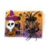 Halloween Spider Hair Clips Set, Glitter Skull Slides, Witch Hat,