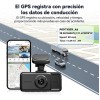 Cámara Redtiger A6 para Auto 4K Triple Cámara Wifi Pantalla