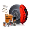 Foliatec 2175 Brake Calliper Paint Set, Matte Red