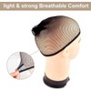 Cubierta para Pelucas, 4 Pcs Gorra de Red Transpirable y