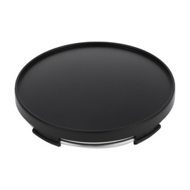 Hihaha Universal Car Wheel Center Hub Cap/Inner Rim Cover Hub Caps for Most Cars/Snap-in Plastic 68mm 2.68" OD / 1 Pcs Matte Black