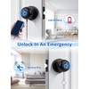 Tinewa Fingerprint Door Lock, Smart Fingerprint Door Knob with Lock,