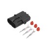 Hihaha 3 Pin Car Electrical Wire Connector Plug Kits, 2.5mm
