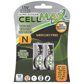 Cell Max Long Lasting N Super Alkaline Blister of 2 (CM-LR1-BP2)