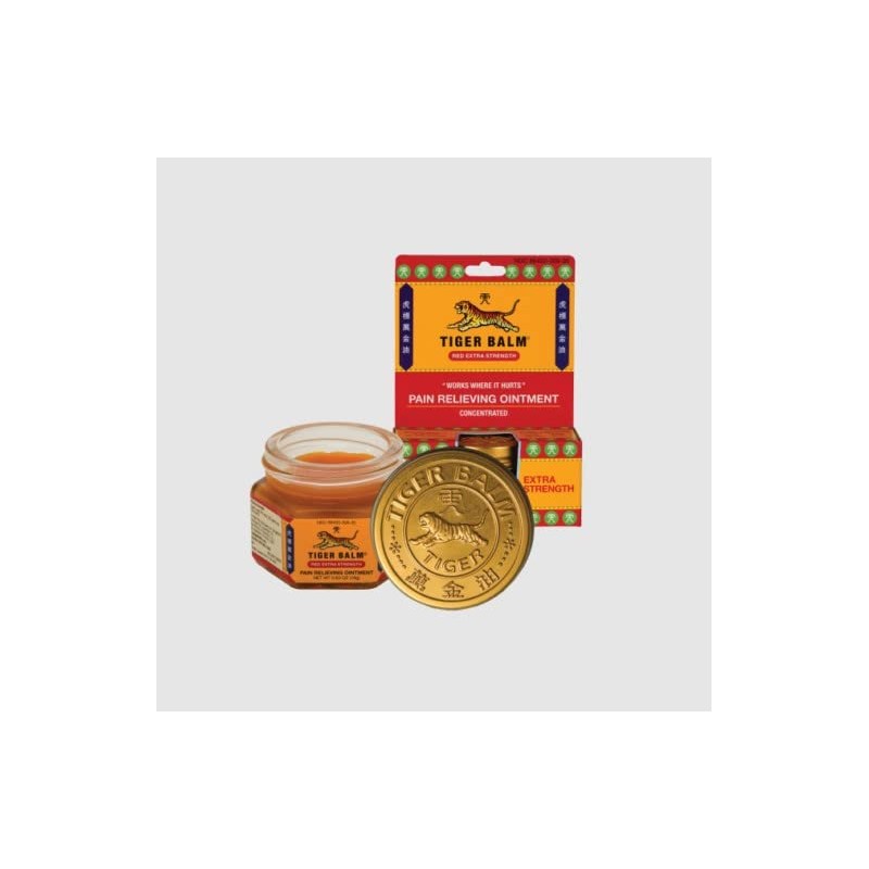 Tiger Balm Tiger Balm Red Extra Strength Ointment, 18 Gram