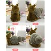 JOSON Snail Plush Toy Dolls, Soft Snail Stuffed Animals, Birthday