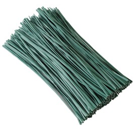 Tangyinrd 300 pcs 5 inch Blackish Green Plastic Twist Ties, Cable Ties, for Bags, Gardening Tools