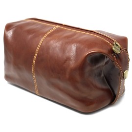 Floto Luggage Venezia Travel Kit,Vecchio Brown,one size