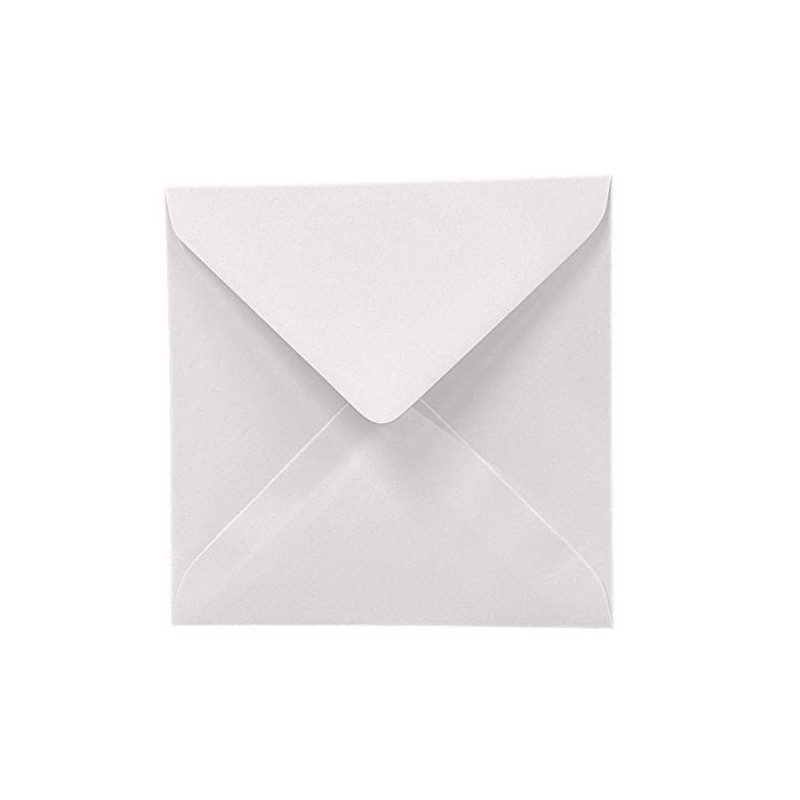 DJP Premium White 6" x 6" Square Gummed Envelopes. (100