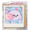 Paws Squishy Stickers, Set of 4, Cucumber Butt, Cute, Squishy,