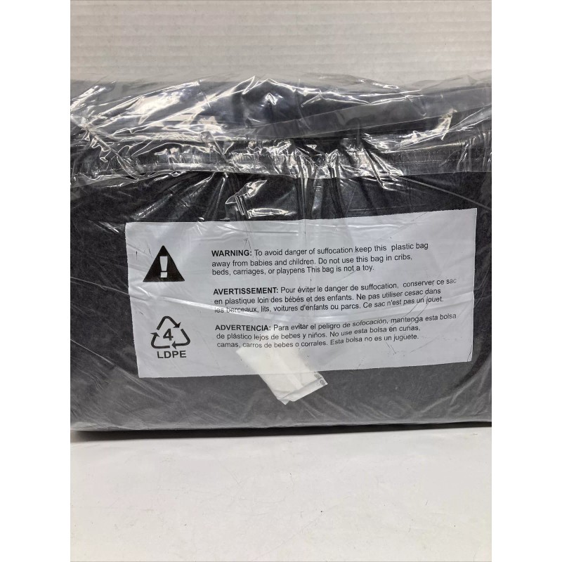EKTOS WOOL BLANKET 90% WOOL 66”X 90” MIDNIGHT GREY SURVIVAL