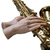2x Nail Art Soft Practice Hands Flexible Silicone Prosthetic Hands