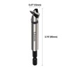 Vearter 12mm Forstner Drill Bit, High Carbon Steel Multi-Tooth Woodworking