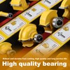 Yueqing Zhongji 100-Piece Router Bit Set 1/4" Shank 100Pcs Expert
