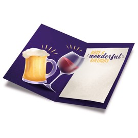 Prime Greetings Funny 21st Birthday Card, Made in America, Eco-Friendly, Thick Card Stock with Premium Envelope 5in x 7.75in, Packaged in Protective Mailer