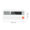 Digital Kitchen Timer, Visual Timer with Large LED Display, Adjustable
