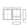 Uni-Green Shower Niche 20X32 Recessed Shower Shelves and Tile Shower