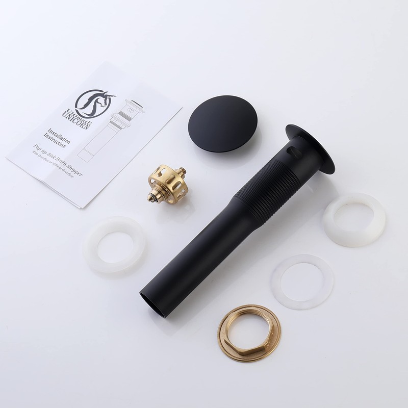 Pop up Sink Drain Stopper for Bathroom Vessel Vanity Sink