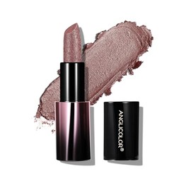 Anglicolor Lápiz Labial Nude Brillo MetáLico,Labiales Super Lustrous,Nude Lipstick Labios De Sculpted Craft Hidratante,Fórmula Cremosa Ligera y Suave para Labios Hidratados, No Pegajoso (02 PEARLIZED ROSEWOOD)