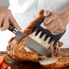 Uiopqrst 2Pcs Chicken Shredder, Meat Claws for Shredding, BBQ Claws,