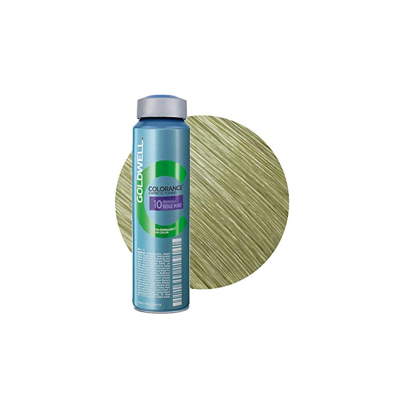 10 Beige Mint Goldwell Colorance Express Toning Can 120ml