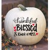 DGAGA Thanksgiving Silk Screen Stencils Reusable Self Adhesive Chalk Mesh