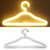 Coat Hanger LED Neon Sign Decorative Wall Hanging Sign for