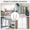 Hand Knitting Curtains Tied Rope Simple Type Curtain Tie Backs
