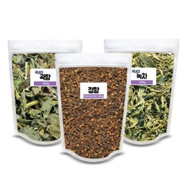 Chamduri Kwakhyang Clove Green Tea 800g Cheongok-flavored Tea Set / 참두리 곽향 정향 녹차 800g 청옥향차 세트