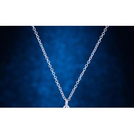 QUALITY made keepsake from my USA art studio 925 STERLING silver 22" chain necklace TREE BRANCH OVAL pendant women free box