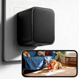 Detector de cámara oculta, cámara de niñera WiFi 1080P con detección de movimiento, visión nocturna, cámara de seguridad para el hogar y la oficina