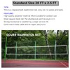 DOURR Badminton Tournament Net with Rope Cable (20 FT x