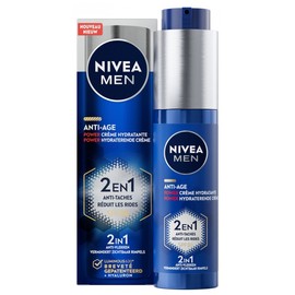 Nivea Men Power Crème Visage 2en1 Anti-Âge et Anti-Tâches SPF30 50 ml