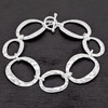 Silverly 4 mm Thick Chunky 925 Solid Silver Men's Bracelets