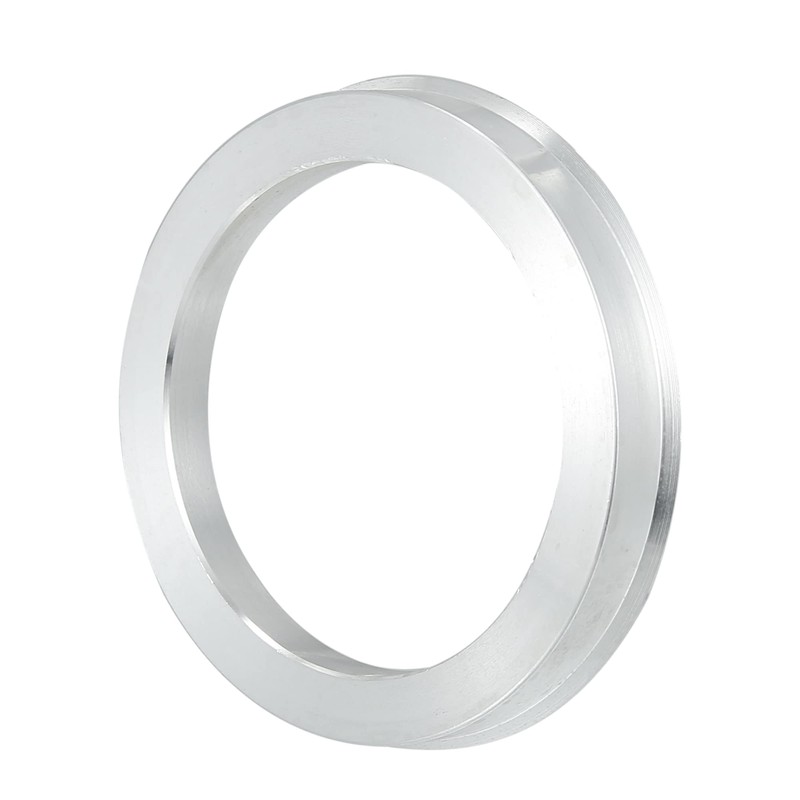 ACROPIX 71.6mm to 56.1mm Universal Car Hub Centric Rings Silver