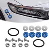JDM Bumper Quick Release Front Rear Fastener Kit - Engine