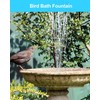 Biling Solar Water Fountain for Bird Bath, 3.5W Solar Water