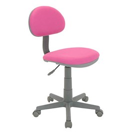 Calico Designs Deluxe Task Chair in Pink with Gray Base 18510