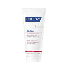 DUCRAY, Sabal Shampoo Tratante Seborregulador, Controla la Producción de Sebo, Cabello Graso, 200ml