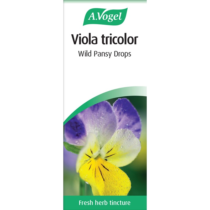 A.Vogel Viola Tricolor Wild Pansy|Herbal Food Supplement|Extract of organically Grown
