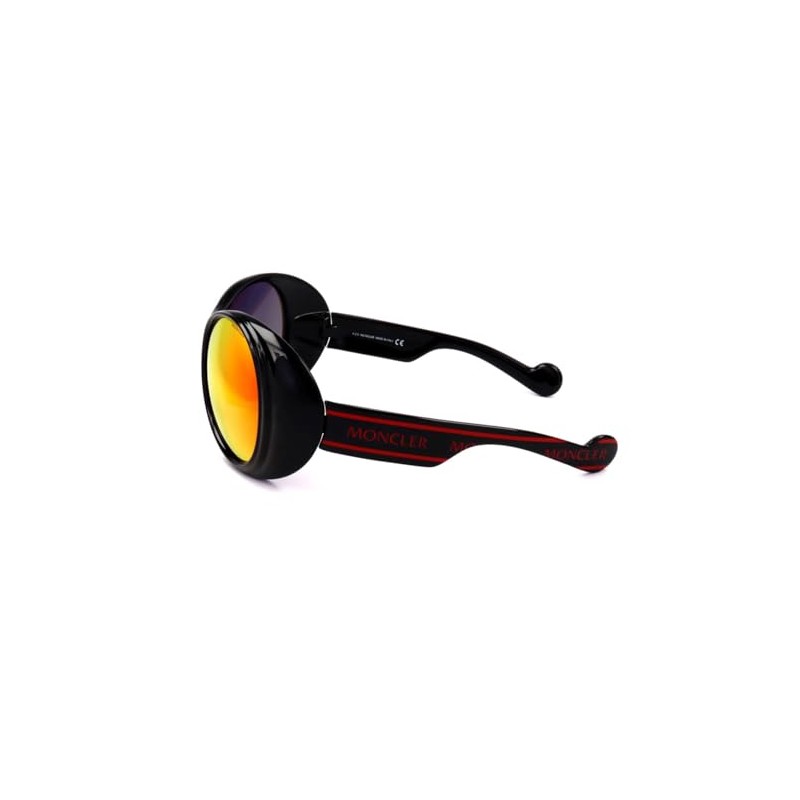Moncler ML0148 01C SHINY BLACK 64/16/130 UNISEX Sunglasses